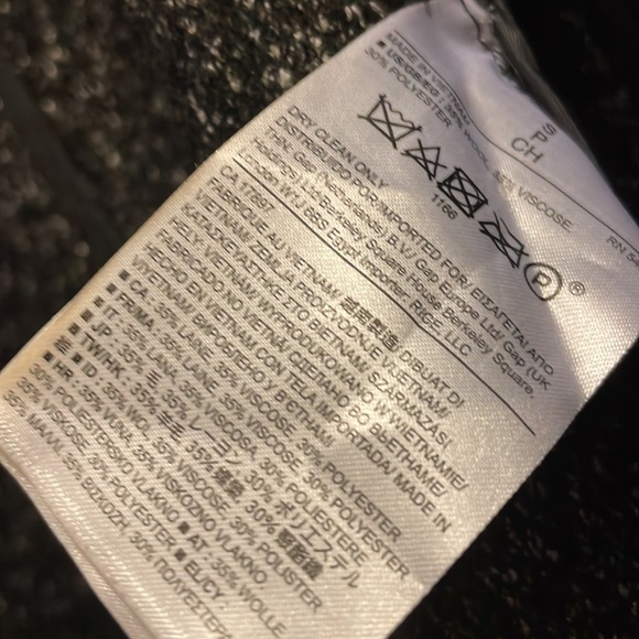 Banana Republic Tweed One Button Coat/Trench - Picture 11 of 13